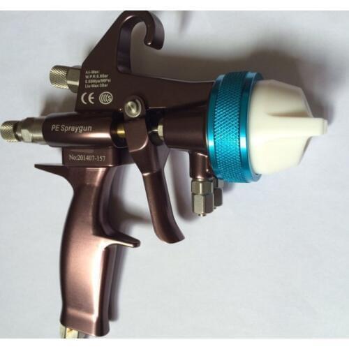 Double Nozzle(dual-head) Spray Gun/Free Shipping/Chrome Painting Solution/PE Spray Gun/Two Component Spray Gun/Paint Spray Gun