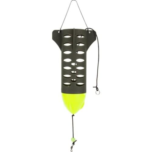 Baits Cage Missile Design Feeder Tool Fishing Trap Basket Feeder Holder