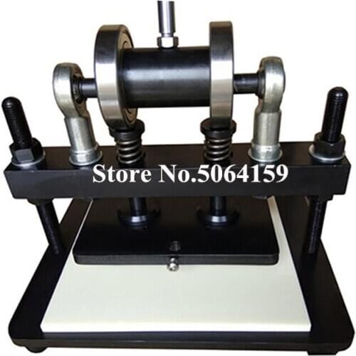 Manual die cutting machine, leather leather indentation / cutting machine, punch leather die cutting machine