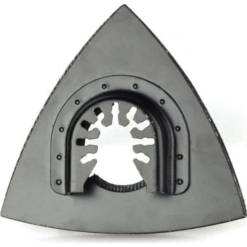 Triangular Oscillating Tool Sanding Pad Quick Release Fits For Dremel Multi Tool 82mm