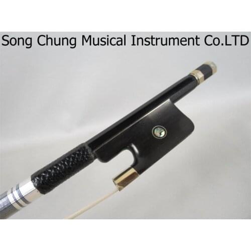 High grade France style Carbon Fiber double bass bow,Copper mounted #8285