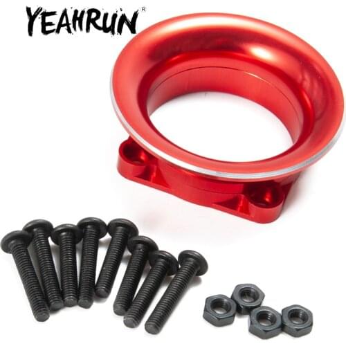 YEAHRUN Metal ESC Cooling Fan Cover For Sakura D3 D4 XIS XI HSP YD 1/10 RC Drift Cars Inlet Heat Dissipation Channel