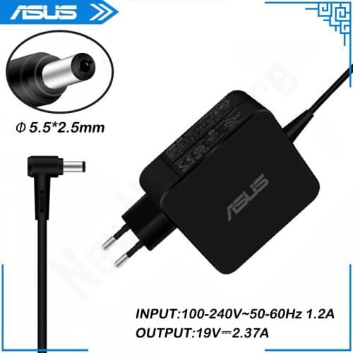 19V 2.37A 45W 5.5*2.5mm AC Adapter Power Charger For Asus X451C X451CA X551C X551CA X450 X450L X454L X550V X501LA X550C X555