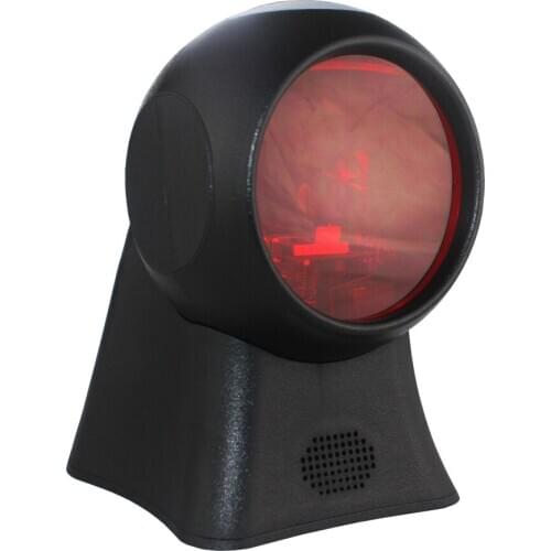 1D Laser 20 Lines Flatbed Barcode Scanner Desktop wired Omnidirectional Barcode Reader for Retail Store for Supermarket EVAWGIB