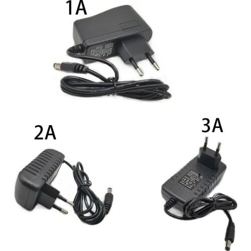 Power Adapter DC12V 5V 1A 2A 3A 5V 12V Adaptor Power Switching Charger Supply EU US Plug 220V To 12V For Led Strip Light Lamp
