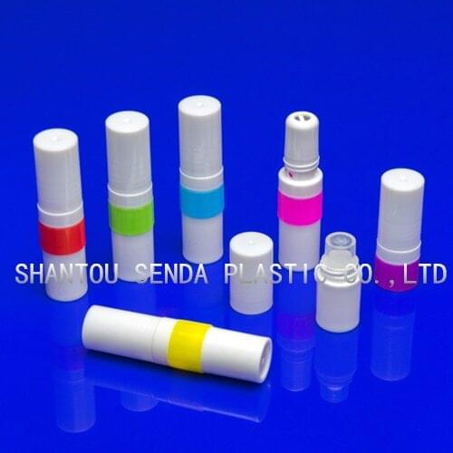 Free Shipping! 100PCS/LOT empty dual-use favorite essential oils nasal inhaler tube with cotton wick