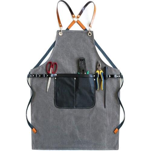 Apron Gardening Hand-made Carpenter Electric Welding Barber Manicure Men and Women Waist Overalls