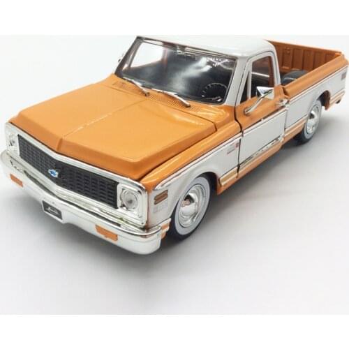 Jada1:24 Scale 1972 Chevrolet Pickup Alloy Car Model Collection Souvenir Ornaments Display Vehicle Toy Gifts Decoration