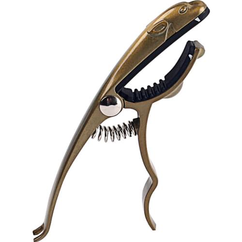 Guitar Capo with Bridge Pin Remover Fit for Acoustic Guitar Electric Guita and Ukulele