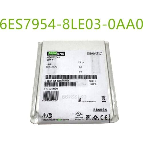 Memory Card 6ES7954-8LC03-0AA0(4MB) 6ES7954-8LE03-0AA0(12MB)
