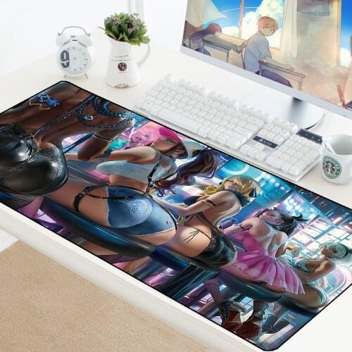 NieR Automata Sexy Girl Gaming Mousepad Table Mats Rubber Anti-skid Mouse Pad Keyboard Anime Desk Mat for gift Mice Play Mats