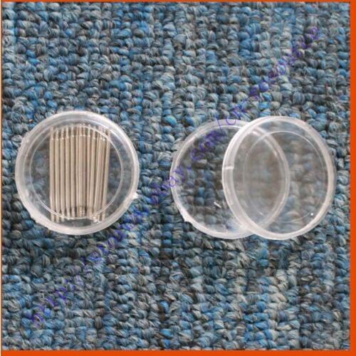 New x Clear Empty Storage Container Plastic Box Case Dia35mm H10mm