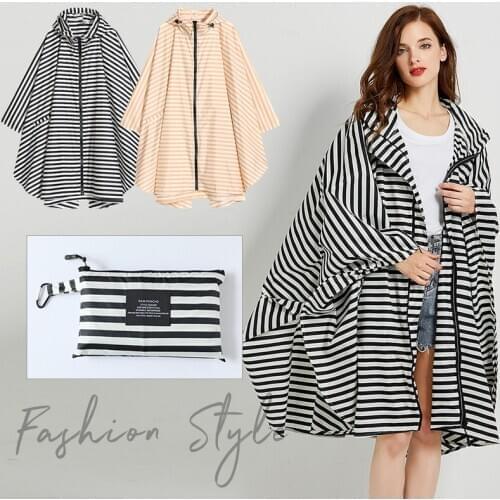 Fashion Womens Rain Poncho Coat Waterproof rain cover long raincoat women tourism outdoor hiking poncho