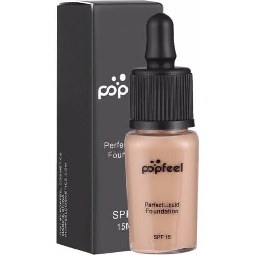 POPFEEL Professional Base Makeup Foundation Concealer Liquid Moisturizing Brightening Skin Make-up Tool for Women hot