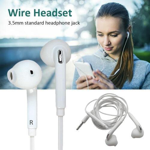 S6 Sport earphones with Mic 3.5mm In-Ear Wired Earphone Earbuds Stereo fone de ouvido Headpset Universal for Xiaomi iPhone PC S4