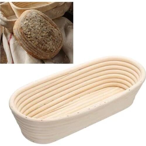 Dough Rattan Basket Bread Proofing Proving Fermentation Country Baskets with Cover Country Bread Cutter Proofing Baskets