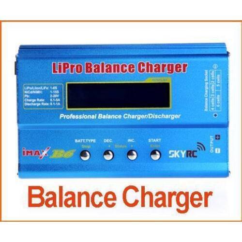1set Battery Balance Charger Original IMAX B6 Lipo Digital Balance Charger Charging Adapter Retail Promotion Free Shipping