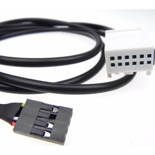 10pcs/ High Quality AUX USB Switch Cable For RCD510 RCD310 VW GolfGTIR MK5 MK6 Jetta free