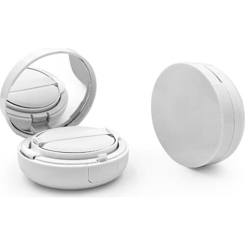 15g Empty Air Cushion Puff Box Portable Cosmetic Makeup Case Container with Powder Sponge Mirror for Bb Cream Foundation Diy Box