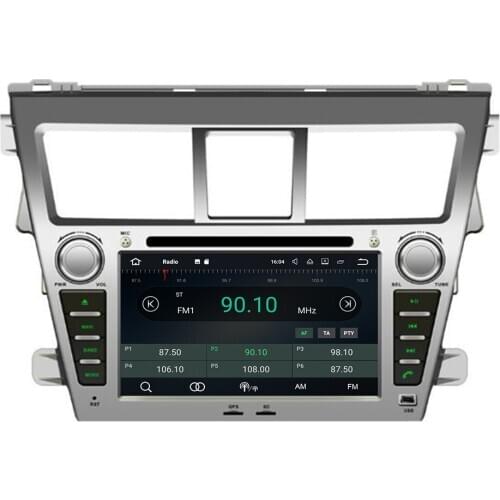 Android 10 Octa Core PX5 Fit TOYOTA VIOS /Belta/Yaris 2007 - Car DVD Player Navigation GPS Radio