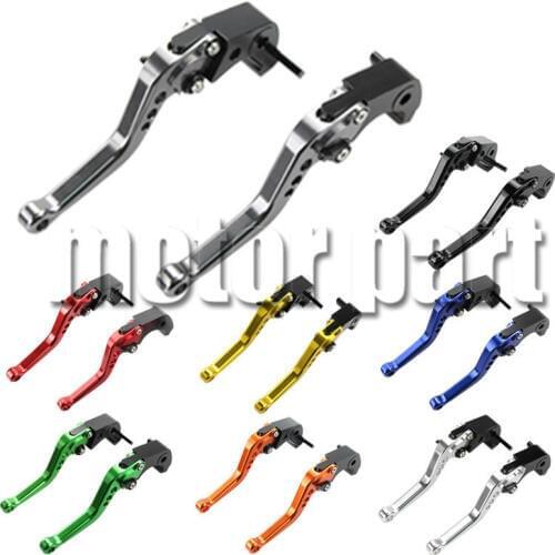 CNC Motorcycle Adjustable Short Levers For Kawasaki Ninja 500R EX500 650R EX650 ER-6F ER-6N ZX9R ZXR400 ZZR600 Z750S