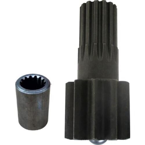Excavator final drive motor parts sun gear transmission shaft coupling