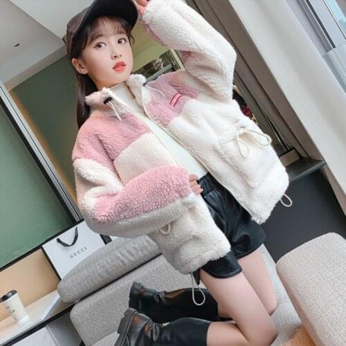 Girls Babys Kids Coat Jacket Outwear 2021 Pink Winter Autumn Thicken Warm Overcoat Top Outdoor Sport Cardigan Childrens Clothi
