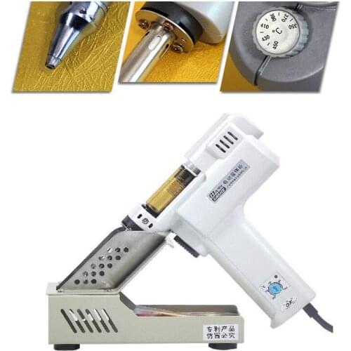 Desoldering Electric Vacuum Solder Sucker Pump S-995A S-993A Soldering Iron 220V 110V 100W