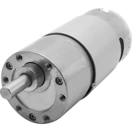 Hugwit 37GB555 Micro DC Geared Motor High Torque Gear Reduced Electric Curtain Noodle Machine Motor