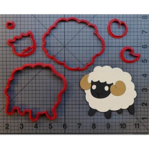 Cake Tools Pastry Mold Cookie Moulds Cookie Cutter Patisserie Christmas Pastry Mold Cake Decorating Tools Baking Cartoon Lamb