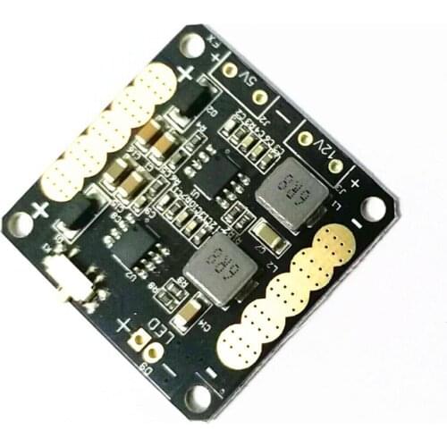 Mini Power Hub Power Distribution Board PDB with BEC 5V & 12V 2-6s for FPV QAV250 Robocat 270 Multicopter Quadcopter