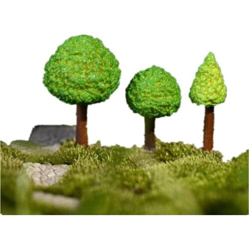 Home Decoration Mini Craft Miniature Landscape Mini Trees 3 Miniature Fairy Tale Garden Decoration Diy Accessories