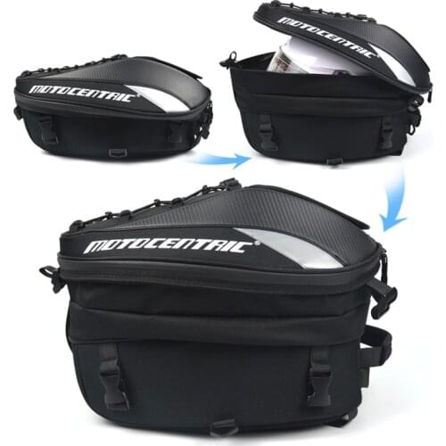 New Waterproof Motorcycle Tail Bag Multi-functional Durable Rear Motorcycle Seat Bag High Capacity Motorcycle Rider bag Backpack