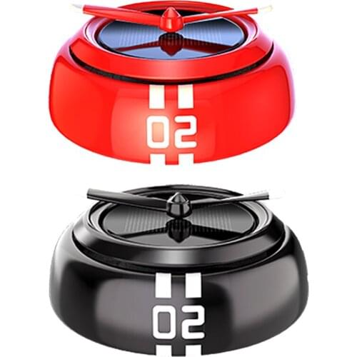 New Solar Power Rotation Car Air Freshener Fragrance Perfumes Auto Accessories For Mini Cooper F54 F55 F56 F60 R55 R56 R60 R57