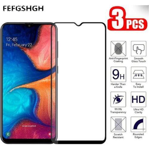 Full Cover Tempered Glass For Samsung Galaxy A20e A20 Protective Film glass For Samsung A20 E Samsun A20e SM-A202F Protection 9h