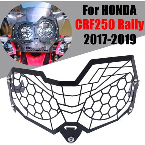 Motorcycle Headlight Guard Protector Grille Cover Headlamp Protection For HONDA CRF 250 CRF250 Rally 2017 2018 2019 Accessories