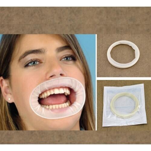 Disposable Dental Rubber Dam Cheek Retractor Natural Rubber Barrier Oral Care Teeth Whitening Materials