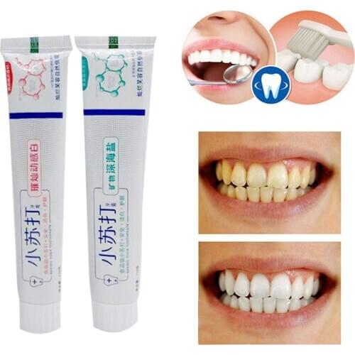 2 Pieces Of Baking Soda Natural Toothpaste Whitening Stains Toothpaste Cleaning Health Oral Hygiene Cleaning Soda Toothpaste