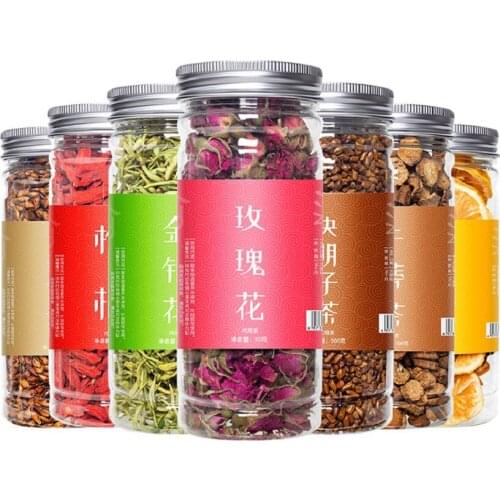 3cans Rose tea jasmine green tea Mint tea as a gift for women Chinese Beauty Tea Geen Fruit Flower Handmade
