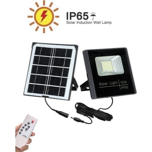 51leds solar Light Lamp Outdoor Light Security Wireless Waterproof With smart on at night Light UltraThin floodlight spotlight o