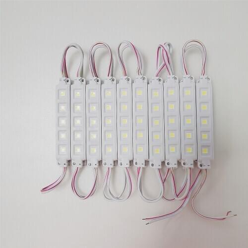 60PCS 1.2W 5 LEDs UL Listed LED Module lighting IP66 DC 12V waterproof LED module super bright LED lamp module for text ads