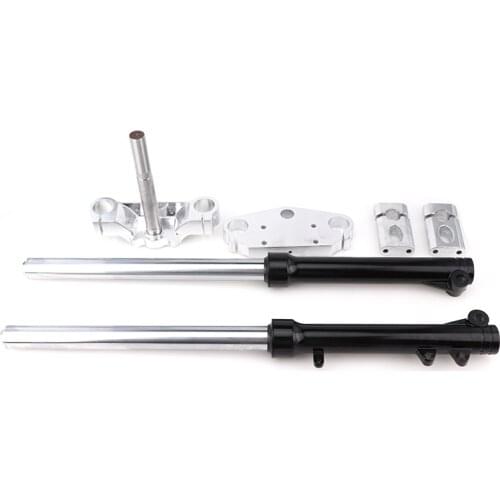 Motorcycle 710mm Front fork shock absorber suspension used set for Apollo Kawasaki Motocross Modified Parts 6 colors