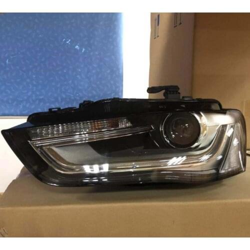 Car accessories light of headlight for Aud i A4 2013-16 A4 B8PA headlamp used for Halogen change to xenon auto modified cars