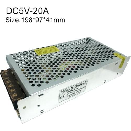 DC 5 V Volt Power Adapter Supply AC 220V Power Supply 5V Voltage 2A 3A 5A 6A 10A 20A Power Supply 5V 10W 150W 100W For LED Strip
