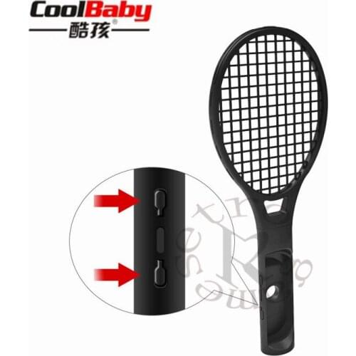 1pcs for Nintend Switch Joy-con ABS Tennis Racket Handle Holder for Nintendo Switch NS Tennis ACES Game Player