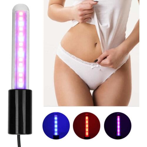 Female Women Gynecological Vaginitis Treatment Red Blue Led Light Therapy Device Feminine hygiene care Machine
