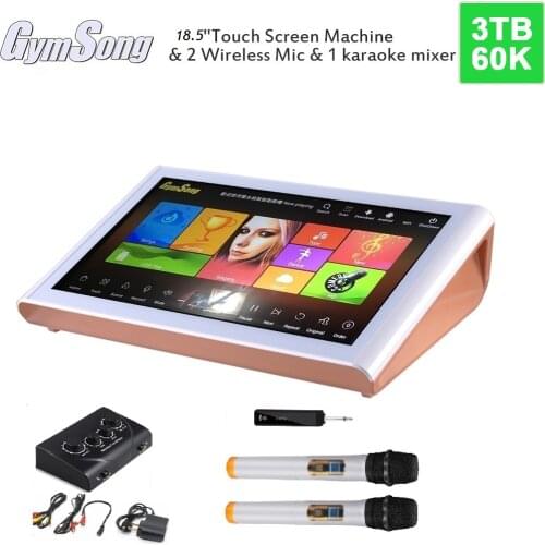 GymSong 18.5" Android Jukebox Music Player System 3Tb HDD Karaoke Machine