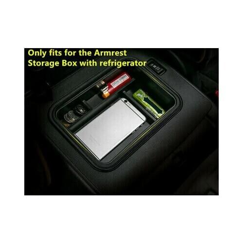 Inner Console Armrest Storage Box Organizer Holder For Infiniti QX80 2014 - 2017