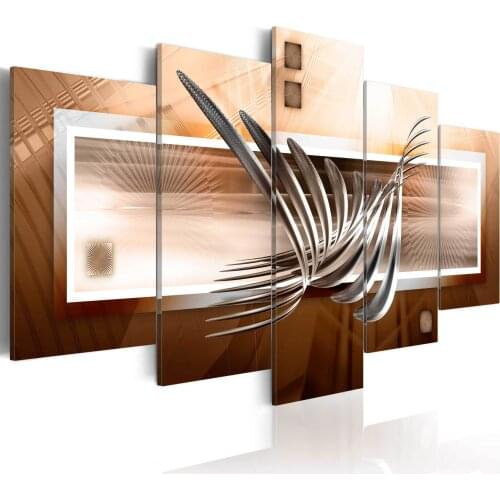 Square-wave silver-200x100 cm