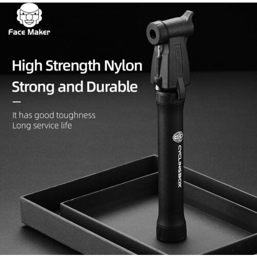 Bicycle inflator portable mini two-way inflator bicycle mountain bike inflator basketball inflator mini bike pump